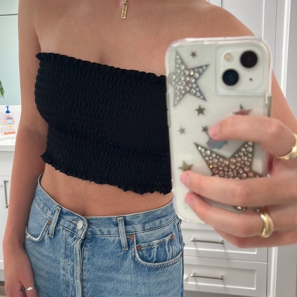 black tube top - Picture 3 of 6